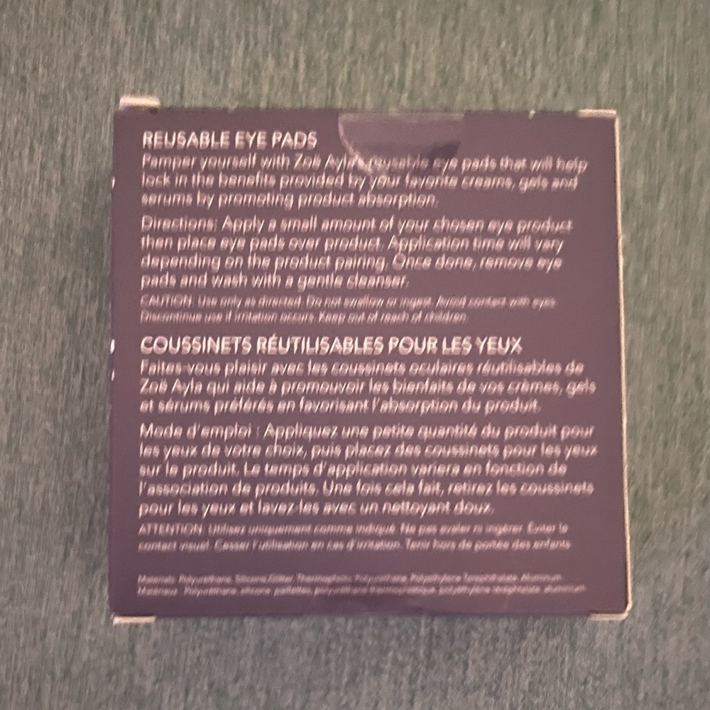 Zoe Ayla Reusable Eye Pads - Picture 4 of 6